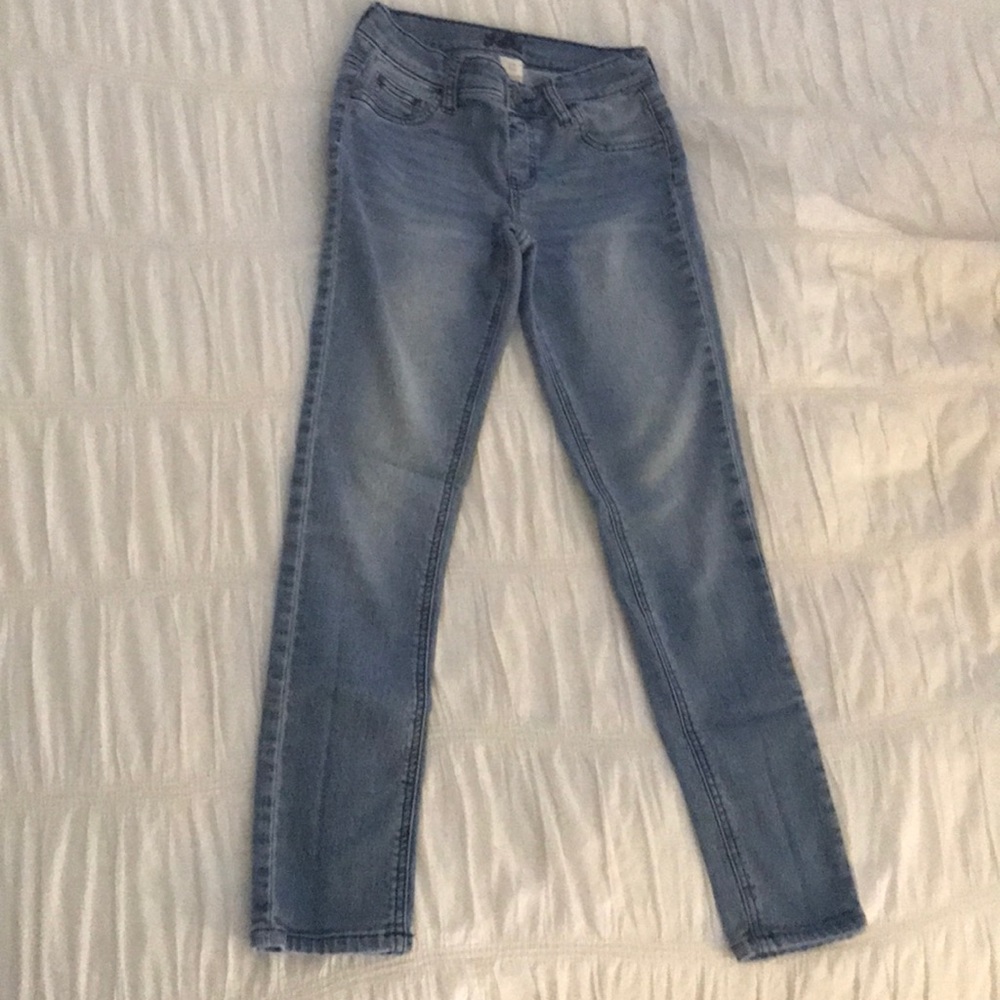 Justice Simply Low Jegging Denim Girls Size 12